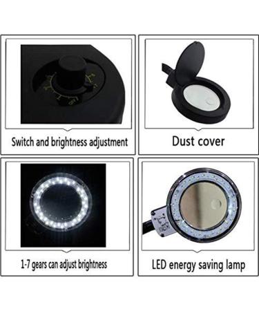 Glass Desktop Glass Adjustable Brightness 3 8 Times with 36 LED Lights HD Suitable for Reading Books and Newspapers Loupe Made in China - Buy Online on GoSupps.com