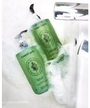 Tea Tree Acne Daily Wash | AHA & BHA Exfoliating Body Wash | Moisturizing & Soothing Korean Skincare (500ml - Buy Online on GoSupps.com