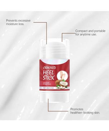  Jingmiger Nourishing Foot Balm | 40g Roll-On Skin Cream Stick Nourishing Cream for Cracked Feet For Men Teenagers Adults Seniors Home Dorm Travel Elbows Knees - Buy Online on GoSupps.com