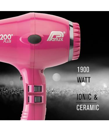 Parlux 3200 Plus Hair Dryer - Fuchsia | Fast International Shipping | Professional Hair Care - Buy Online on GoSupps.com