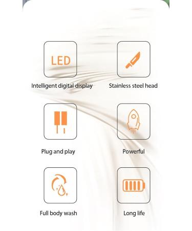 2024 Professional Painless Eyebrow & Nose Hair Trimmer for Men & Women - IPX7 Waterproof USB Rechargeable Easy to Clean Multifunctional (White - Buy Online on GoSupps.com