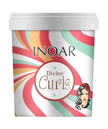 INOAR   Divine Curls Hair Mask  Frizz Free  Shiny  Flexible Curls Hair Product  Curly Hair Care Product  Vegan Hair Product  Cruelty Free Haircare for Men and Women (15.87 oz.  450 gr)