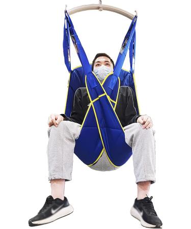 Lift Sling for Toileting Full Body Patient Transfer Lifter Portable Foldable Patient Hoist Sling Stair Transfer Belt Commode Divided Leg Sling for Elderly Disabled - Buy Online on GoSupps.com