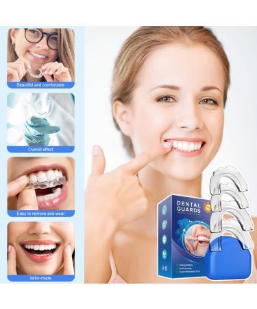 DHQKQG Mouth Guard for Teeth Grinding - 8-Piece Bruxism Protection & Snoring Relief - Comfortable Bite Track for Better Sleep - Buy Online on GoSupps.com