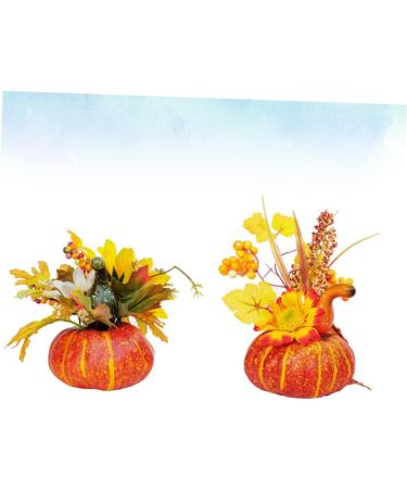 Zerodeko 4 Pcs Giant Fake Pumpkin Halloween Pumpkin Decorations Large Artificial Pumpkins Halloween Decor Artificial Pumpkin Decoration Maple Leaf Decor DIY Fake Pumpkin Lantern Pomegranate - Buy Online on GoSupps.com