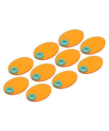 10Pcs Light Shading Board Set | Plastic Oral Dental Care Light Curing Plate - International Shipping Available - Buy Online on GoSupps.com