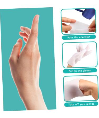 1 Pair Moisturizing Gloves Womens Gloves Black Gloves Fingerless Gloves Mittens for Women Cream Gloves - Exfoliating Hand Masks Hand Care Treatment Dry Skin Care Gloves White Sebs Gogogmee - Buy Online on GoSupps.com