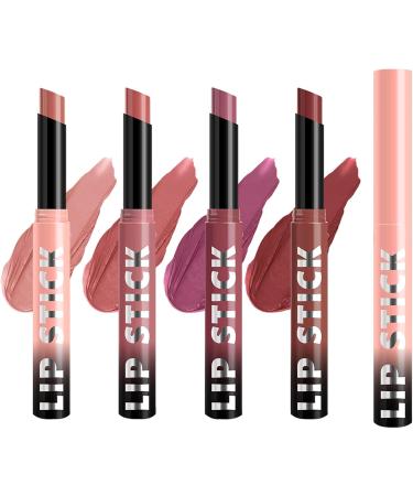  Naqqios Nighttime Lipstick - Long-lasting matte wedding lip color glossy lightweight moisturizing for all-day wear and parties - Buy Online on GoSupps.com