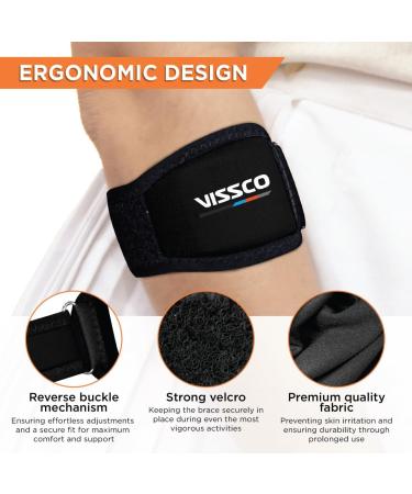 Vissco Pro Tennis Elbow Support | International Shipping | Comfort & Relief for Tennis Players - Buy Online on GoSupps.com
