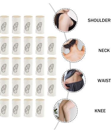 54 Role Moxibustion Strips | Chinese Medicine Muscle Relief | Moxibustion Rods & Patches for Back Pain Relief | Extra Grand Protection - Buy Online on GoSupps.com