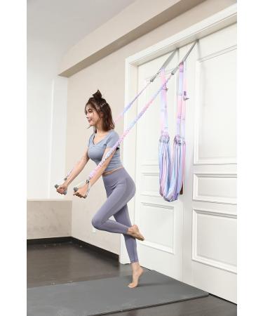 JOFREY Leg Stretcher Strap with Door Anchor & Resistance Band for Stretching Exercises - Buy Online on GoSupps.com