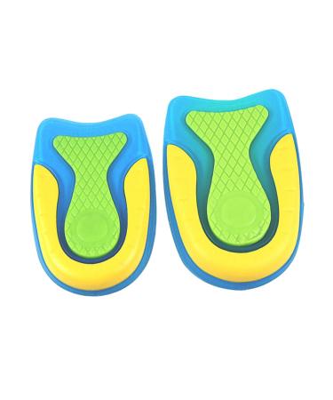 Gatuida 6 Pairs Heel Insert Plantar Heel Cup Insoles for Heels Heel Support Pad Silicone Heel Cups Insoles for Plantar Shoe Insoles Arch of Foot Heel Pad Men and Women Assorted Colorx3pcs 10X 7 CMx3pcs