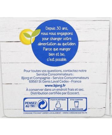 G n rique BJORG's delicious organic blueberry cookies 200g - A healthy and nutritious snack for your sweet tooth - Pack of 3 - Buy Online on GoSupps.com