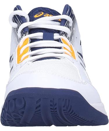 ASICS Men's Gel-Task 3 MT Volleyball Handball Shoes - White/Deep Ocean - Size 8 - Buy Online on GoSupps.com