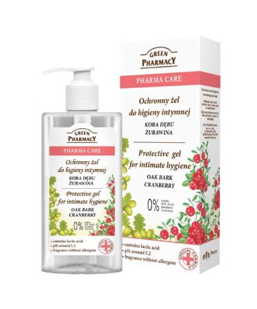 Green Pharmacy Natural Intimate Hygiene Soothing Gel Oak Bark Sage 300ml