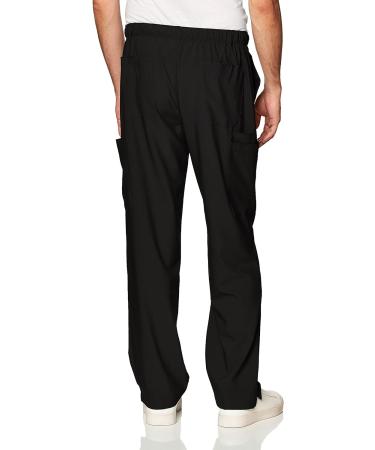 WonderWink Men's Black Flat Front Cargo Pant - Size Medium | Shop Now - Buy Online on GoSupps.com