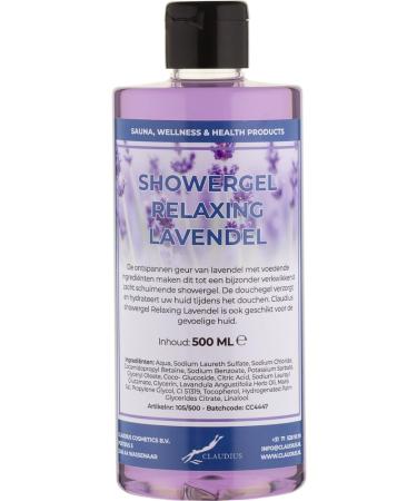 Claudius Shower gel Lavender 500 ml with valve cap Shower gel
