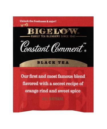Bigelow Constant Comment Black Tea - Caffeinated, 120 Bags (Pack of 6) - Premium Flavor - Buy Online on GoSupps.com