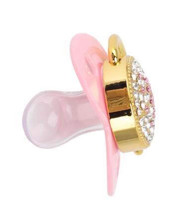 Ultra-Light Soft Silicone Pacifier for Newborns 6-18 Months - BPA-Free Ergonomic Pink Design for Breastfeeding Support - Buy Online on GoSupps.com