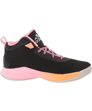 adidas Unisex-Child Cross Em Up 5 Basketball Shoe Big Kid - Black/Silver/Pink - Size 7 Wide - Buy Online on GoSupps.com