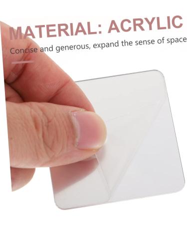 COHEALI 10pcs Sheets Self-Adhesive Square Lens Mirrors Square Mirror DIY Acrylic Sticker Removable Crafts 3D 5X5cm A - Buy Online on GoSupps.com