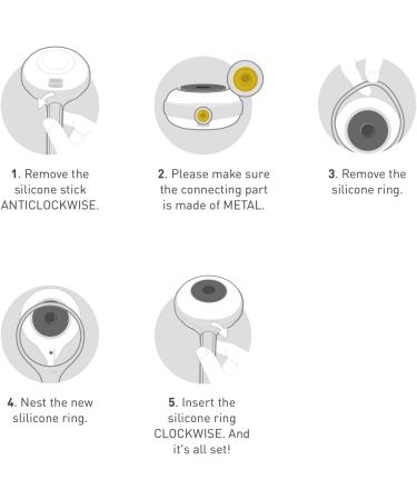 Lollipop Exchangeable Outer 20cm Grey - Customize Your Style - Buy Online on GoSupps.com