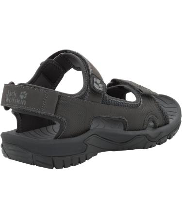 Jack Wolfskin Lakewood Cruise Sandal M - Men's Trekking & Hiking Sandals | Black Phantom 39.5-45.5 EU | International Shipping Available - Buy Online on GoSupps.com