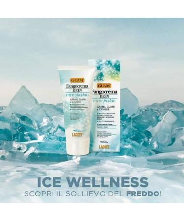 Guam Fangocrema DREN Cooling Effect for Legs Buttocks & Ankles - 200 ml | Reduces Swelling & Water Accumulation - Made in Italy - Buy Online on GoSupps.com