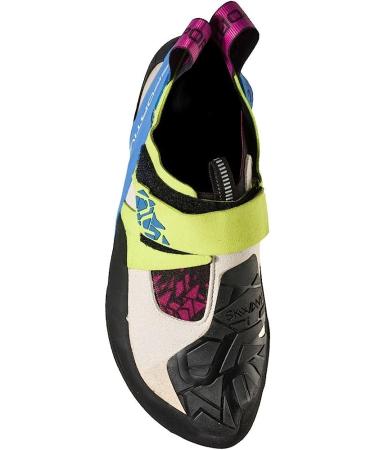 La Sportiva Women's Climbing Shoes - Size 7 - Apple Green/Cobalt Blue - Buy Online on GoSupps.com