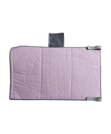 Milageto children's airplane footrest toddler aircraft flights footrest hammock travel bed adjustable foot leg support foldable so that children are in pink