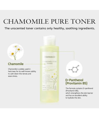 Buy Mamonde Chamomile Pure Vegan Toner - 8.45 Fl Oz | International Shipping Available - Buy Online on GoSupps.com