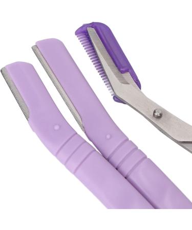 Syh & Aqye Eyebrow Trim Tool Set - Professional Multi-Purpose Eyebrow Care Kit for Men & Women | ABS & Stainless Steel Razors - Buy Online on GoSupps.com