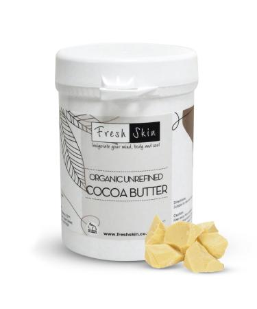 Freshskin Beauty LTD | 100g Organic Cocoa Butter - 100% Food Grade - Unrefined Pure Raw & Natural 100 g (Pack of 1)