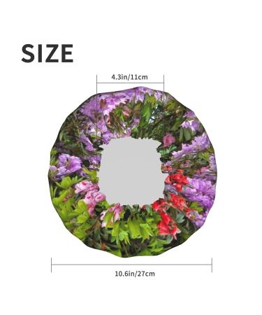 Custom Waterproof Reusable Shower Cap for Women & Girls | Personalized Design, Adjustable Elastic Band, Peva Lining | Double Protection Layers | Ideal for Long, Short, Curly Hair - Buy Online on GoSupps.com