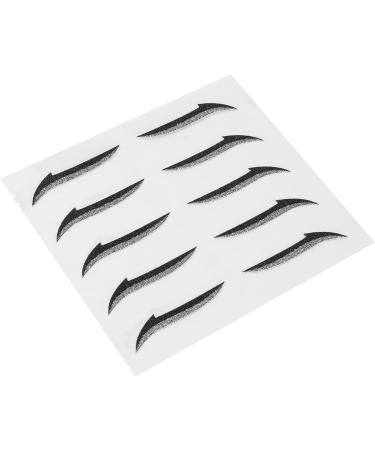 Stickers Colorful Reusable Waterproof Self Adhesive Stickers Suitable for Weddings and Dances (Silver) - Buy Online on GoSupps.com