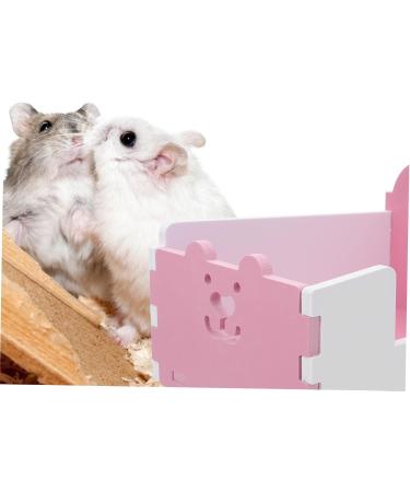 INOOMP 1pc Hamster Toilet Proof Leakproof Toilet Guinea Pig Toilet Chinchilla Bath Pet PVC Detachable 15x10cm Pink - Buy Online on GoSupps.com