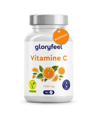 Vitamine C 1000mg Antioxydant pour Os Syst me Immunitaire Peau & Fatigue 120 Comprim s Cure de 4 Mois Vitamine C Hautement Dos e L Acide Ascorbique Pure Test en Laboratoire & Sans Additifs