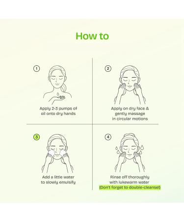 Oil Cleanser Pure Cleansing Oil Makeup Removal with Argan Oil Oil Based Cleanser for Daily Makeup Remover Korean Facial Cleanser for All Skin Type Nourishing & Balancing - Buy Online on GoSupps.com
