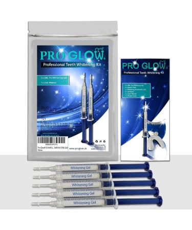 Pro Glow 5X Teeth Whitening Gel Refill Kit - 15ML Gel Tubes - Buy Online on GoSupps.com