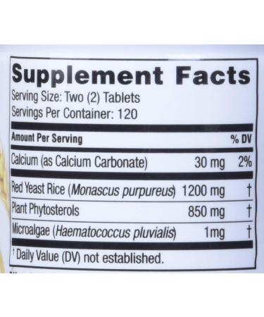 Weider Red Yeast Rice Plus 240 Tablets - Natural Cholesterol Support - Buy Online on GoSupps.com