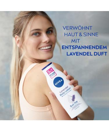 NIVEA Body Lotion Lavender 400ML - Hydrating & Soothing Skin Care | International Shipping Available - Buy Online on GoSupps.com