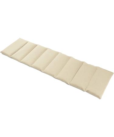 Organic Grape Seed Pillow XXL - 8-Chamber Heat Cushion (75x20cm) | Natural Fabric | International Shipping - Buy Online on GoSupps.com