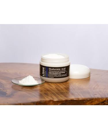 100% Pure Cosmetic Grade Hyaluronic Acid | 1.1M Daltons | Batch Tested for Serums & Cosmetics - Buy Online on GoSupps.com