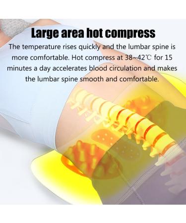 Thyxgs Electrical Lumbar Vertebrae Traction Device | 16 Intensity Levels EMS Pulse & Hot Compress for Lower Back Pain Relief - Buy Online on GoSupps.com