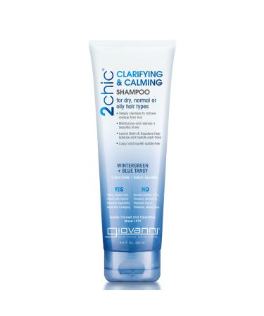 Giovanni 2chic Clarifying & Calming Shampoo Wintergreen + Blue Tansy 8.5 fl oz (250 ml)