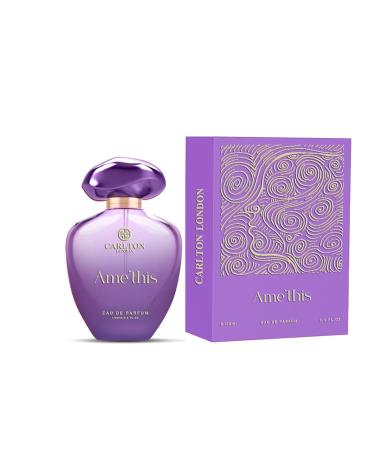 Carltons Londons Women Eau De Parfum AME'THIS - 100ml Sandalwood Cedar Orange Sage scents I Luxury Perfume for women - Buy Online on GoSupps.com