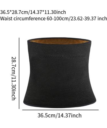 Generic Waist Warmer Protector Wrap Stomach Warmer Back Warming Brace Lumbar Support - Buy Online on GoSupps.com