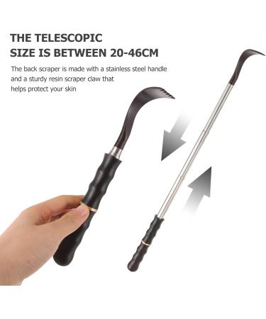 Frcolor Telescopic Back Scratcher - Wooden Itch Relief Tool for Outdoor & Travel Body Massage - Buy Online on GoSupps.com