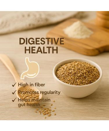  GiDeli GiDeli Golden Flax Seeds 5 kg of whole raw seeds omega-3 and fiber ideal for smoothies cereals etc. - Buy Online on GoSupps.com