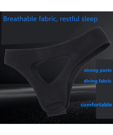Anti-Snore Chin Strap + Silicone Magnetic Nose Clip Set - 6-Pack | Adjustable, Breathable, Effective Solution to Stop Snoring - Buy Online on GoSupps.com